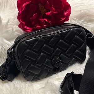 KURT GEIGER LONDON
Kensington Quilted Camera Bag Black Quilted Crossbody Bag